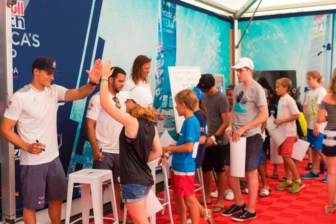 Hobie Junior Wave Regatta – America's Cup Endeavour Race © David Brookes